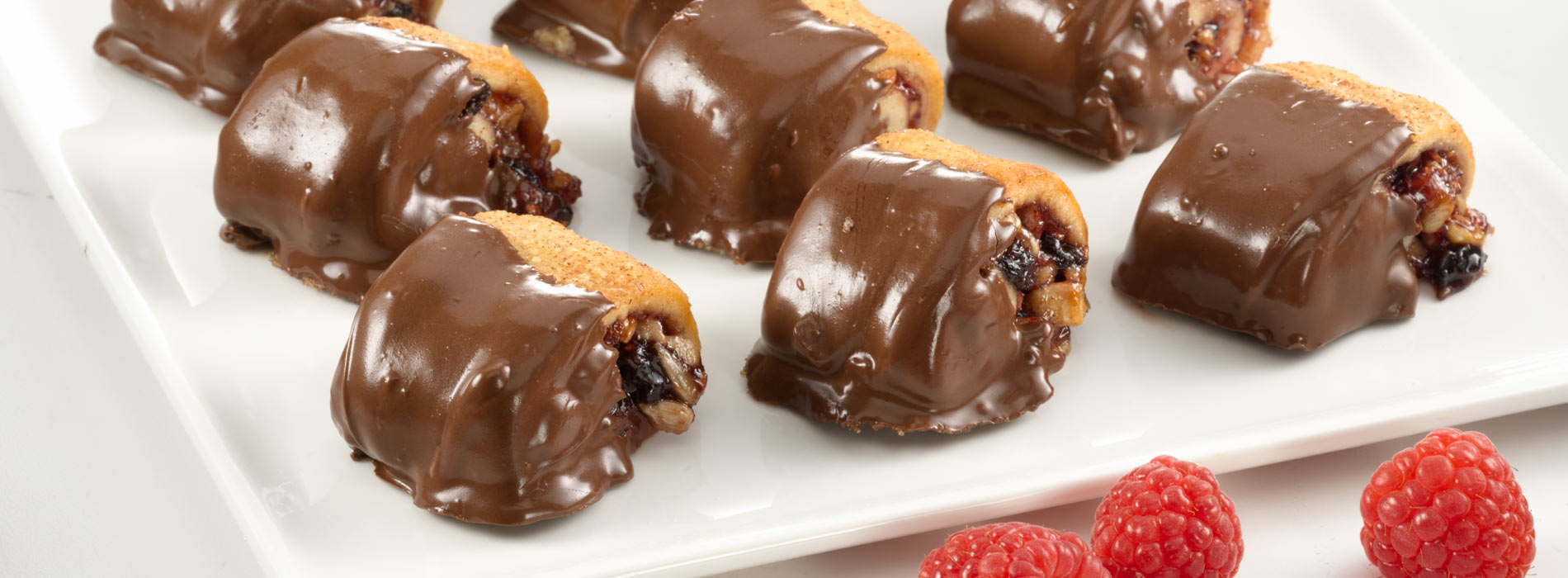 Chocolate Dipped Rugelach